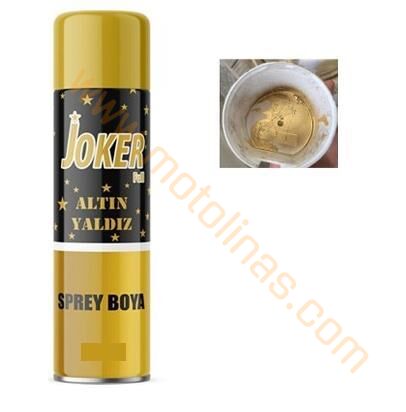 PARLAK GOLD SARI YALDIZ SPREY BOYA RENK ÖZEL 400 ML