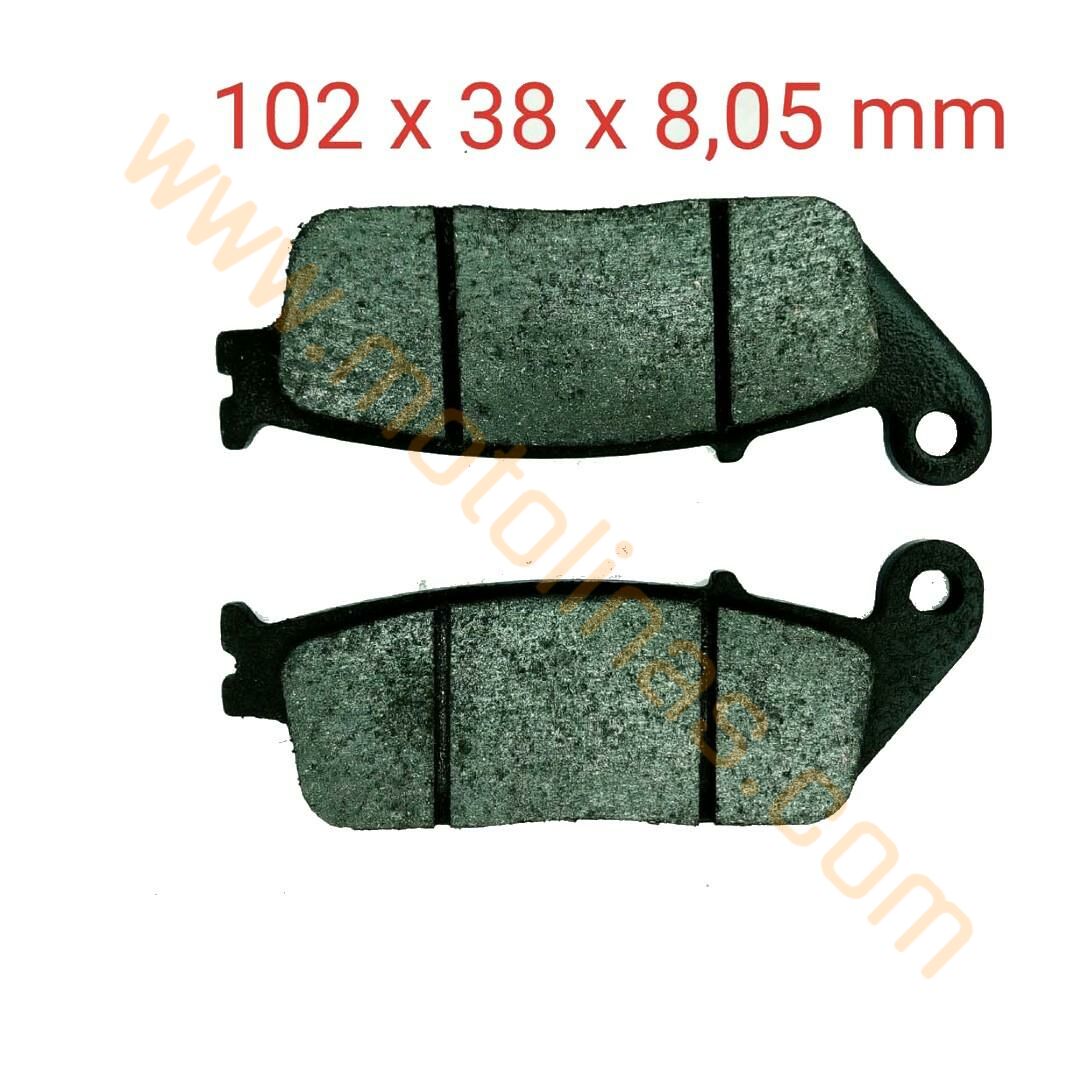 ÖN FREN DİSK BALATASI FA142 ASK MONDİAL Z-ONE 180 - DRİFT 125 L
