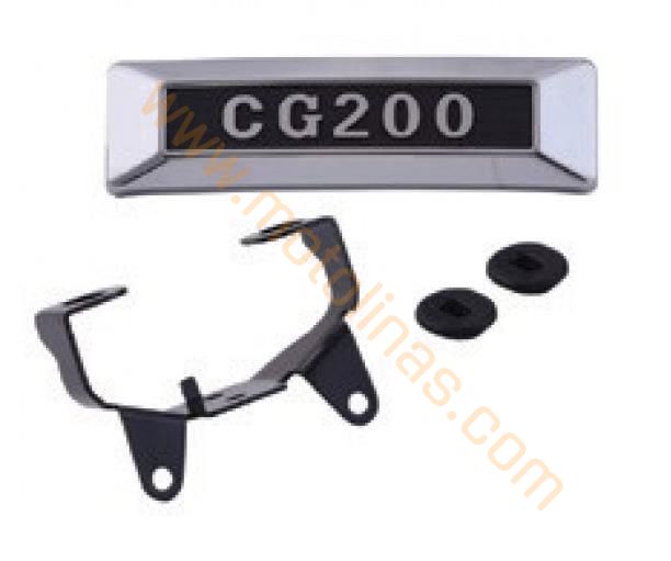 CG ÖN AMBLEM CG200 YAZILI ARAPATLAR DAHİL SET