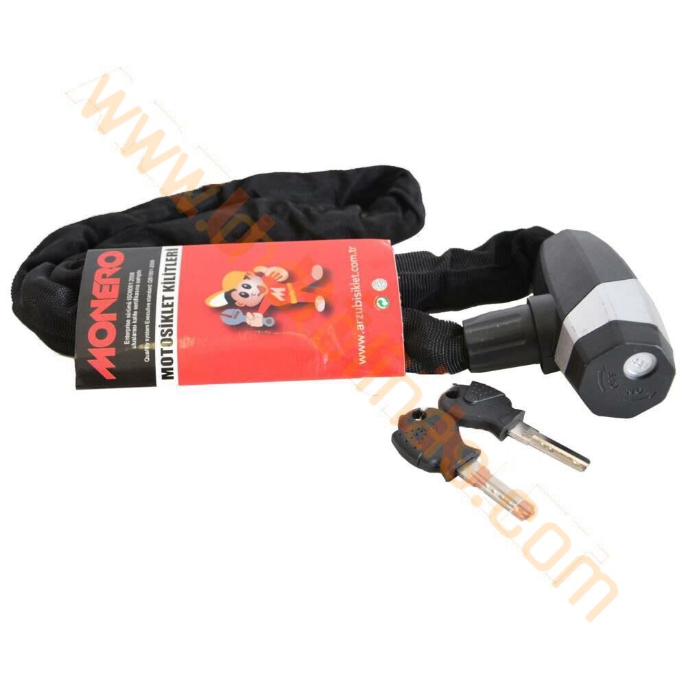MOTOSİKLET BİSİKLET BEZ ZİNCİR KİLİT 6 mm X 2000 cm