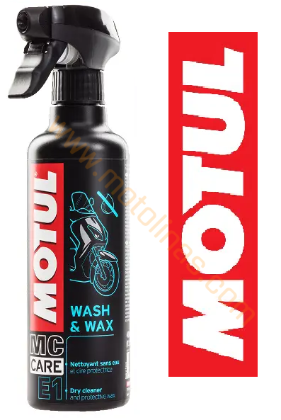 MOTUL MC CARE E1 WASH & WAX - SUSUZ YIKAMA VE CİLA