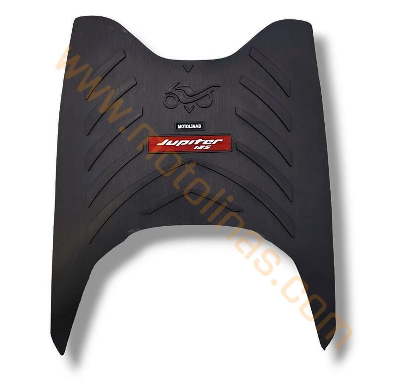 Tvs Jupiter Paspas, Jüpiter125 Ayak Basamak Paspas Kırmızı Logo Tvs Jüpiter125