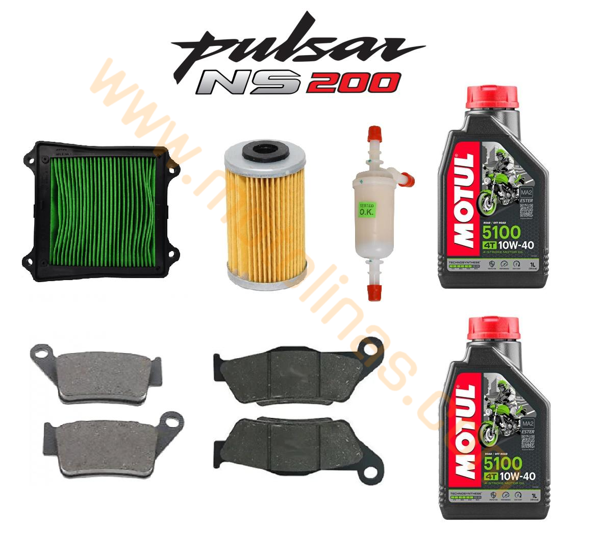BAJAJ NS200 BAKIM SETİ 7 PARÇA