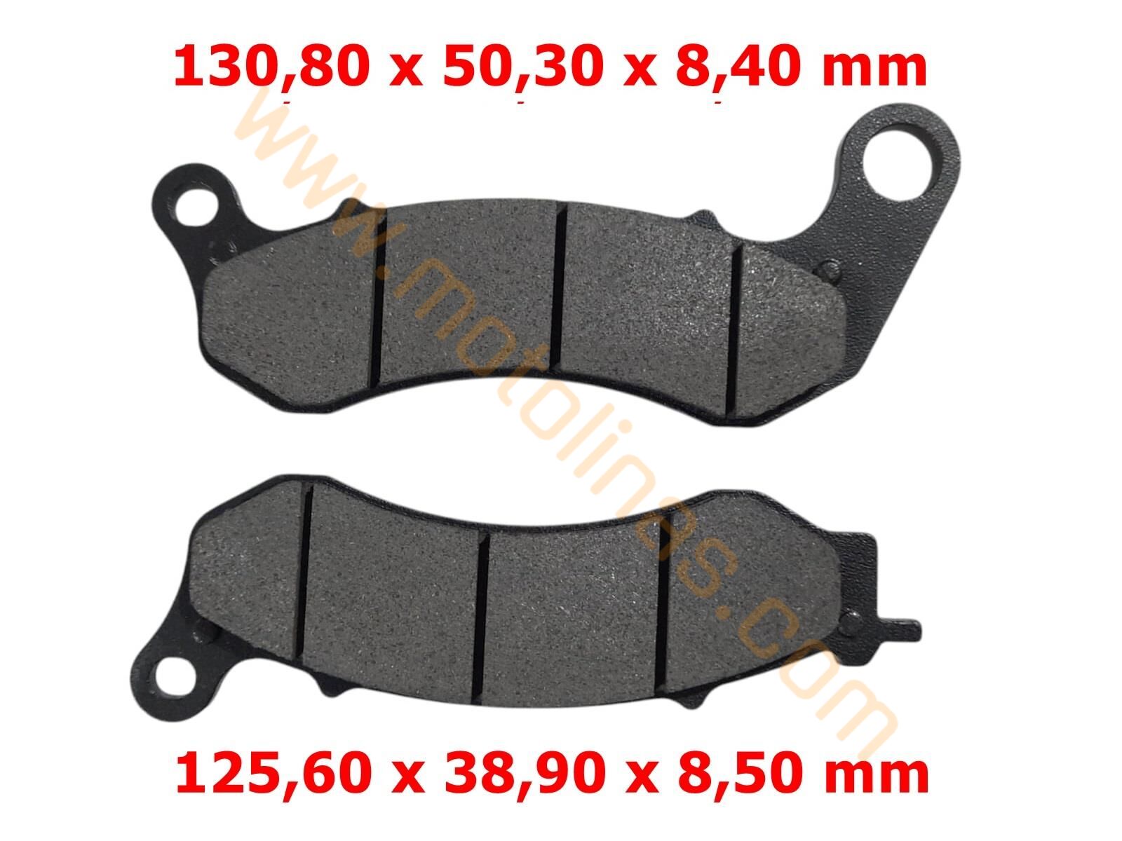 CF 250 NK / NK250 FREN DİSK BALATASI ARKA TAKIM (E5)