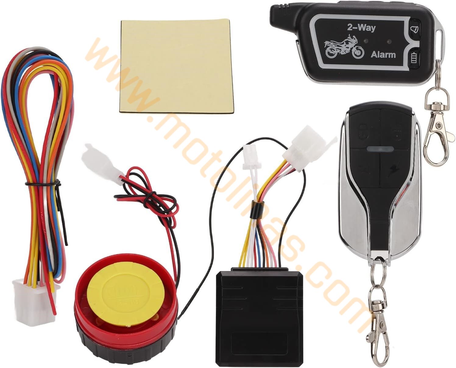 MOTOSİKLET ALARM TİTREŞİMLİ SESLİ UYARI UNİVERSAL