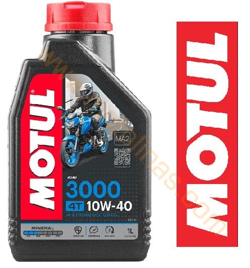 MOTUL 3000 10W40 4T MİNERAL MOTOSİKLET YAĞI