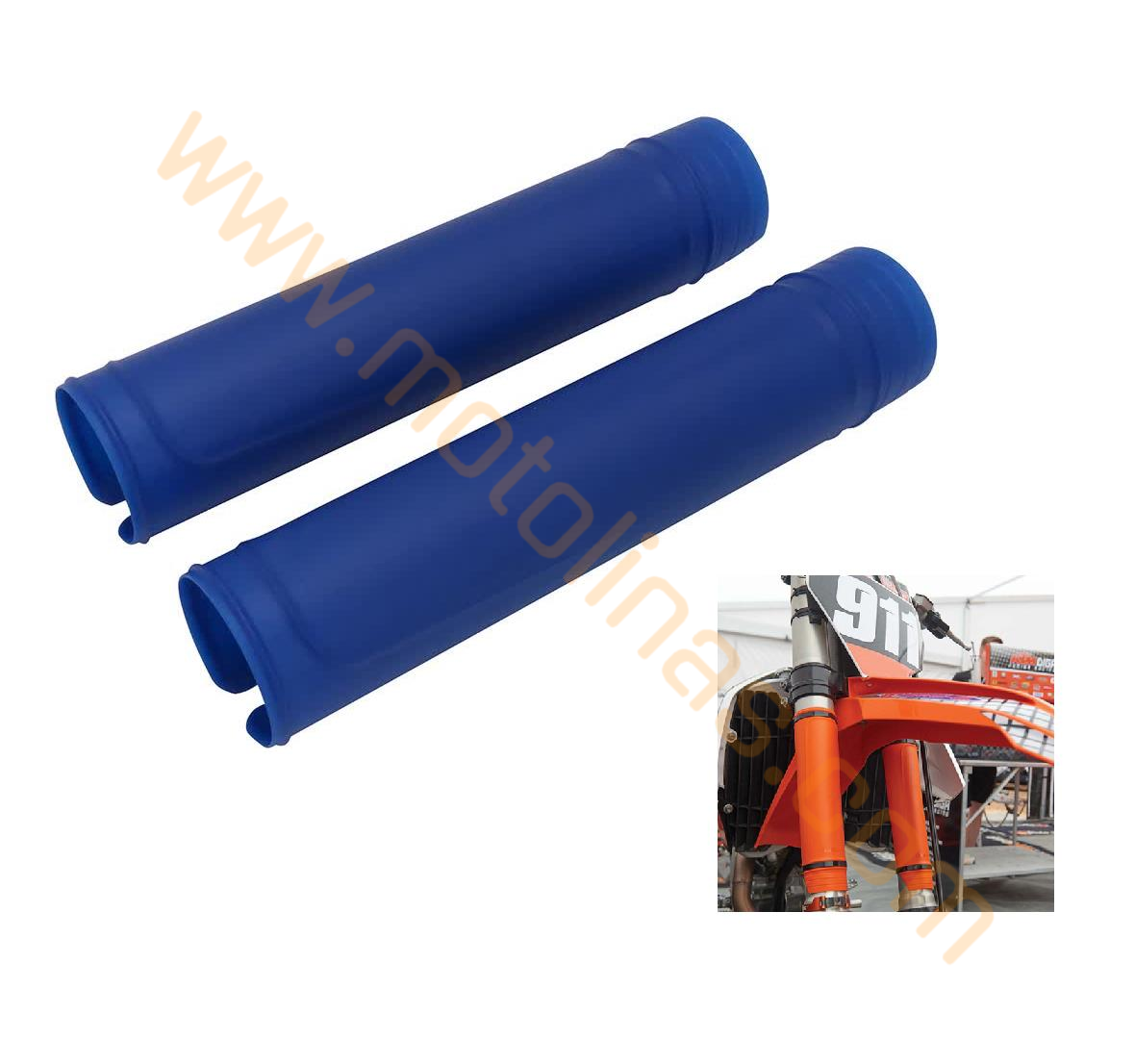 ÖN AMORTİSÖR KORUYUCU PLASTİK TAKIM CROSS 25CM - MAVİ