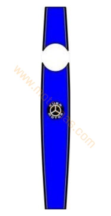 CG KUBA ÇITA BENZİN DEPO ÜSTÜ ETİKET KUBA MAVİ BENZİN VE SUDAN ETKİLENMEYEN ÜRÜN