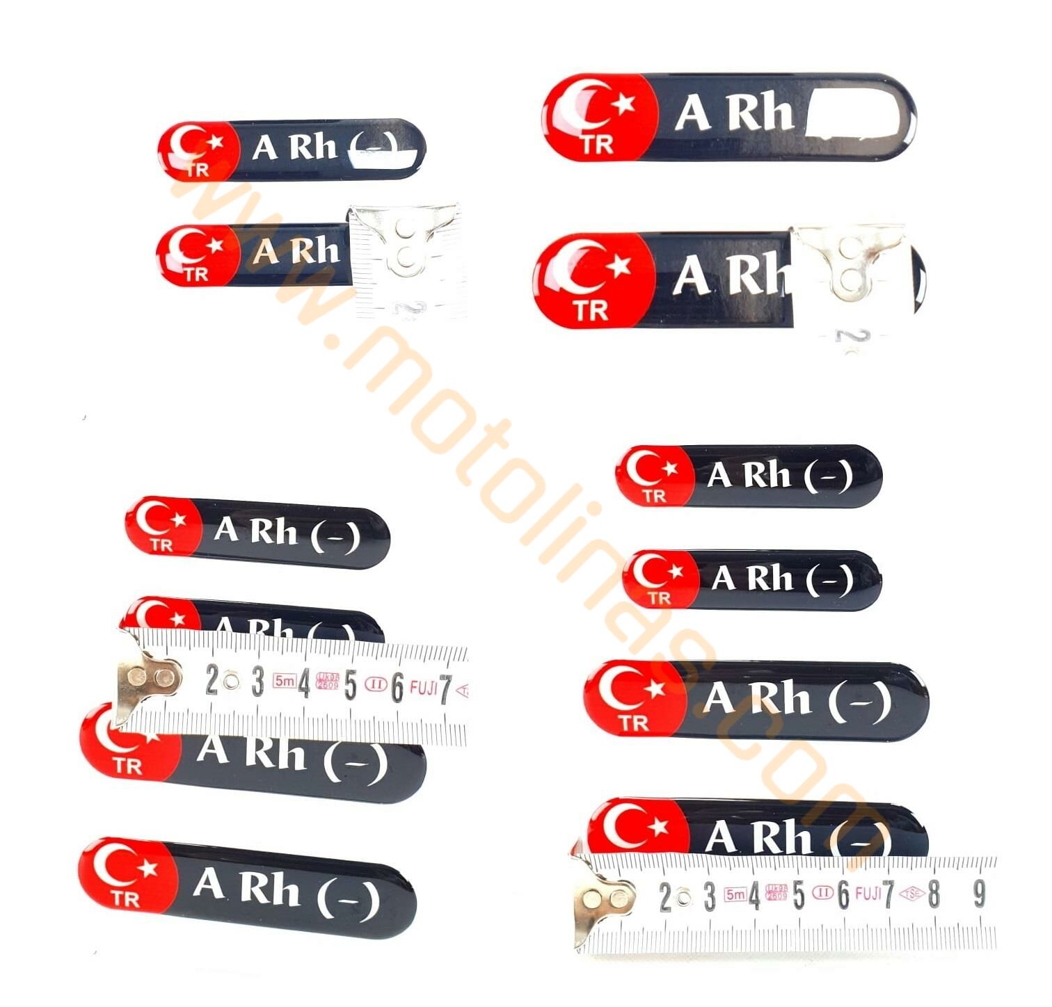 KAN GRUBU 4 lü SET DAMLAR STİCKER ( 0 RH - )