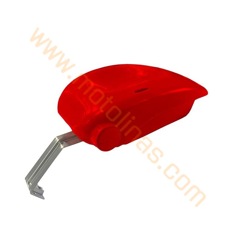 ARKA ÇANTA PLASTİK KIRMIZI - BİSİKLET