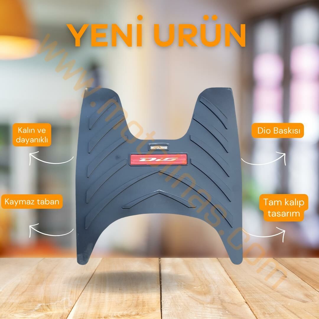 HONDA DİO 110cc PASPAS KAYMAZ TABAN ( TÜM MODELLER UYUMLU )