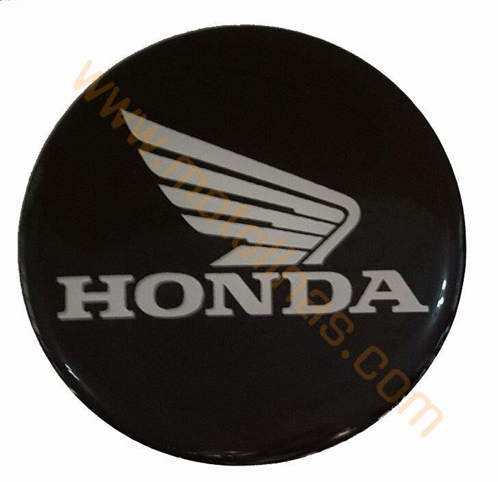 MOTOSİKET DAMLA STİCKER HONDA AMBLEM 4.5cm SİYAH