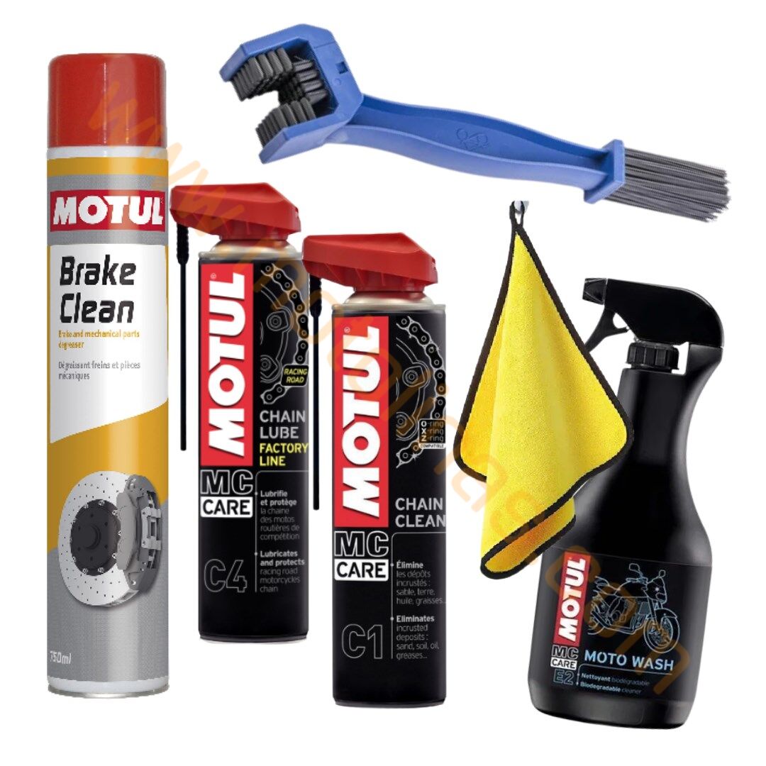 MOTUL GENEL BAKIM SETİ + FIRÇA VE BEZ HEDİYE