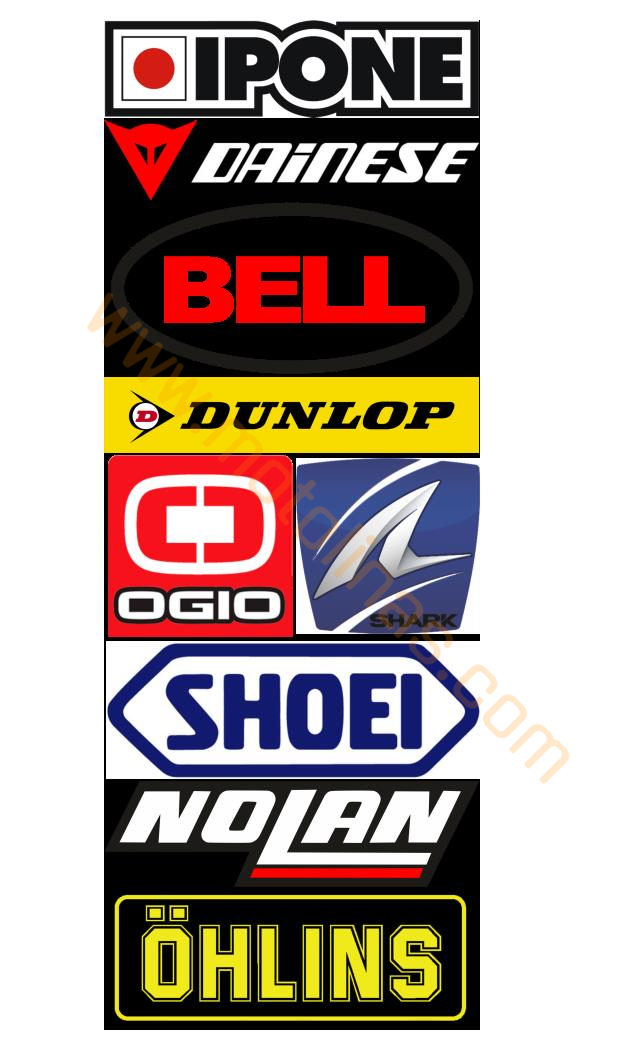 Motosiklet Sticker 9 Parça Su Geçirmez - Söküldüğünde İz Bırakmaz