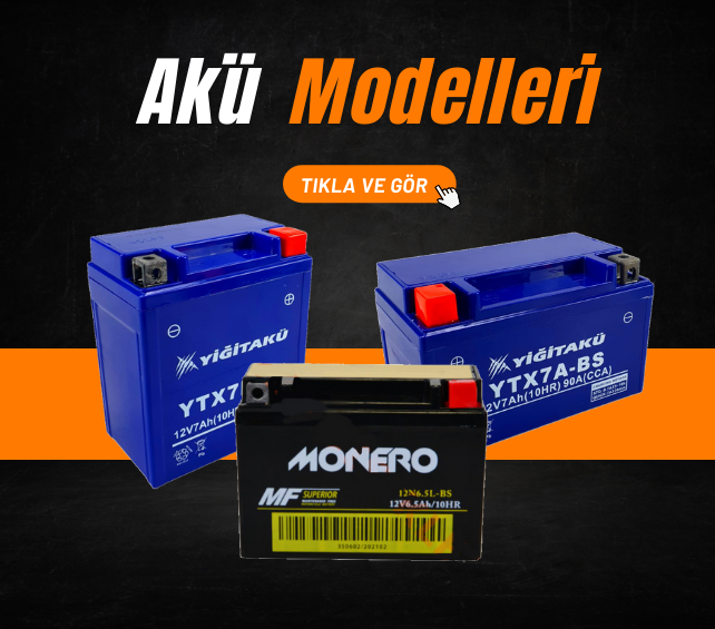 MOTOSİKLET AKÜLERİ