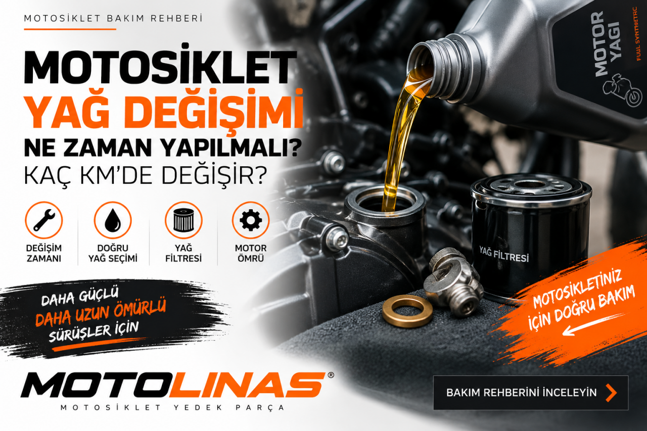 Motosiklet Yağ Değişimi Ne Zaman Yapılmalı? Kaç KM'de Değişir?