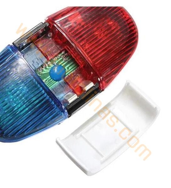 BİSİKLET KORNA 4 SESLİ POLİS SİRENİ - BİSİKLET