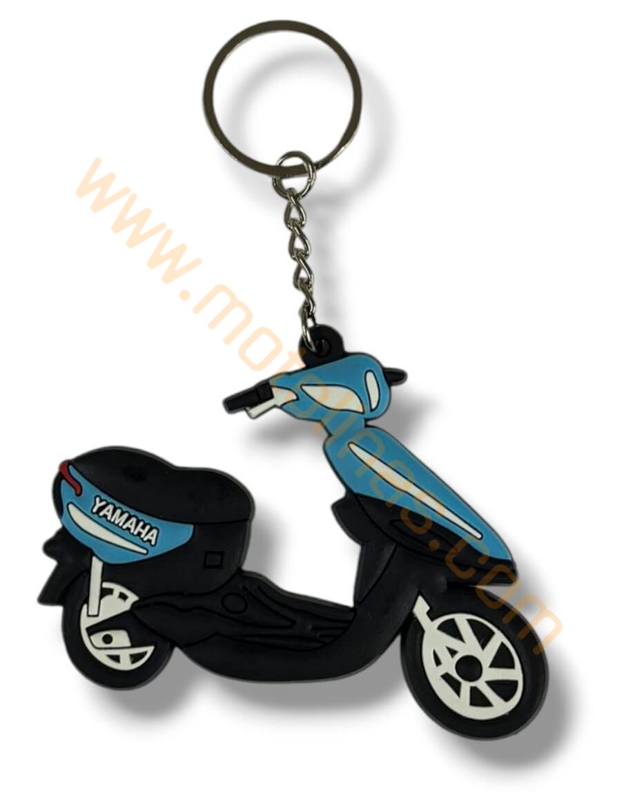 MOTOSİKLET UYUMLU ANAHTARLIK MASKOT SİLİKON İTHAL YAMAHA SCOOTER ANAHTARLIK