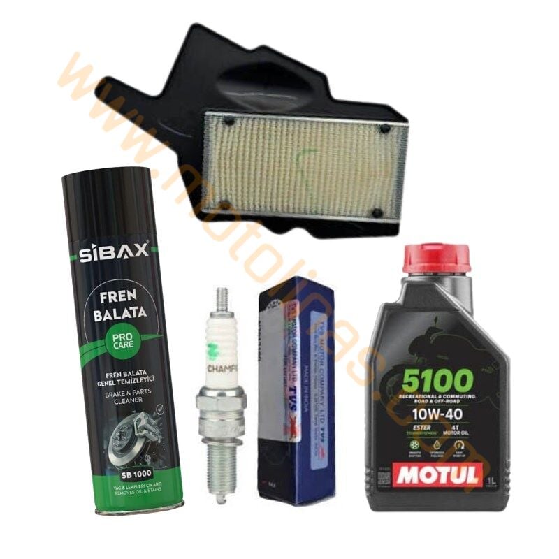 TVS Raider 125 Periyodik Bakım Seti