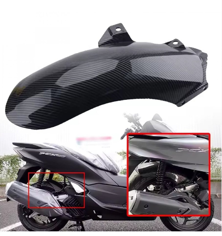 Arka İç Çamurluk Uzun [karbon] - Pcx 2021-2024 Uyumlu