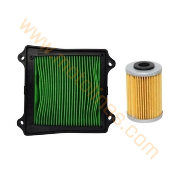 Bajaj Pulsar NS200 RS200 Hava Yağ Filtre Seti 2015 Sonrası