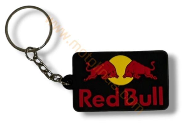 MOTOSİKLET UYUMLU ANAHTARLIK MASKOT SİLİKON İTHAL REDBULL ANAHTARLIK