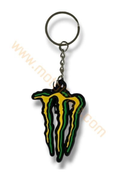 MOTOSİKLET UYUMLU ANAHTARLIK MASKOT SİLİKON İTHAL MONSTER ANAHTARLIK