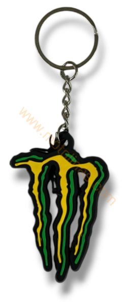 MOTOSİKLET UYUMLU ANAHTARLIK MASKOT SİLİKON İTHAL MONSTER ANAHTARLIK