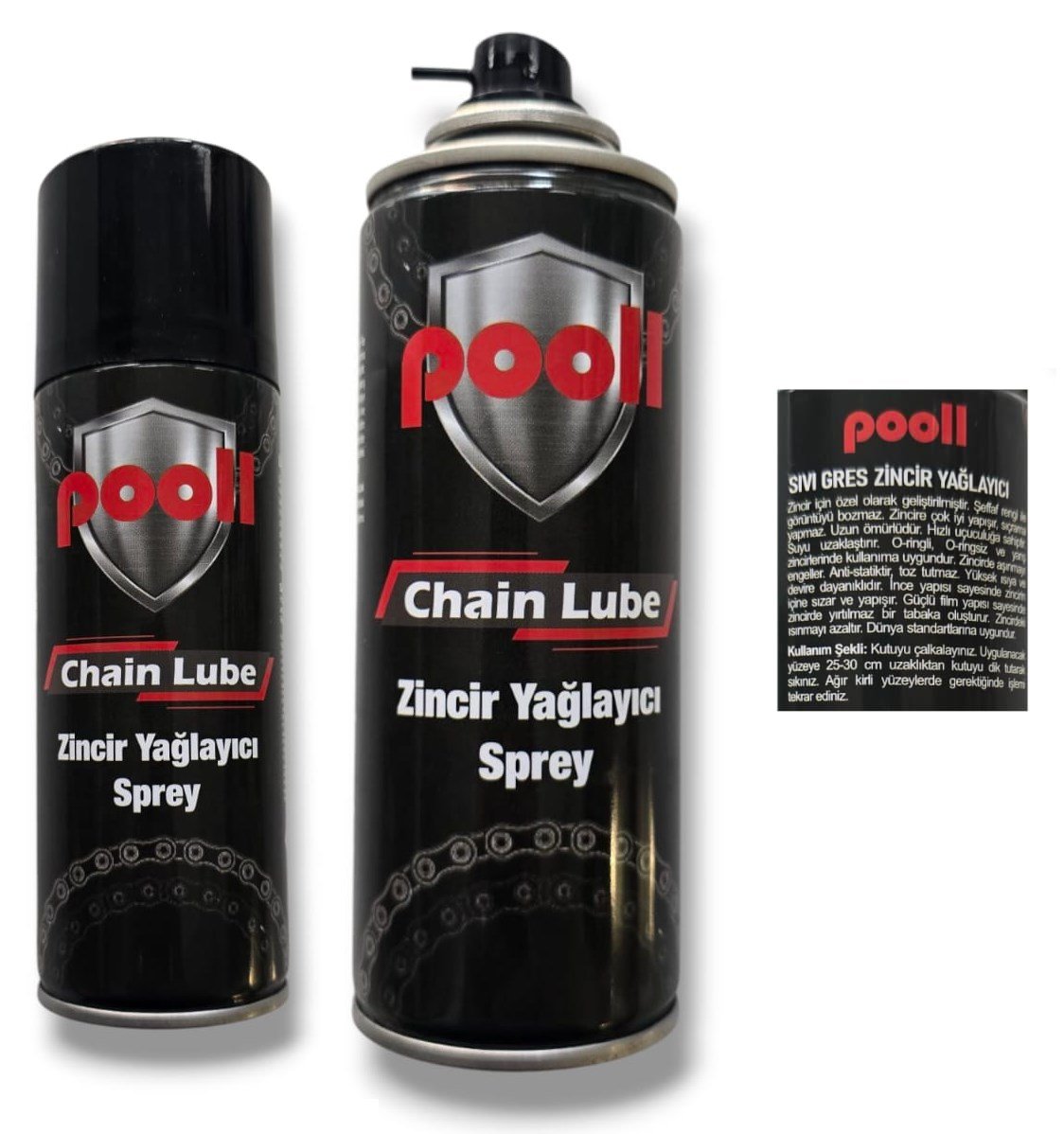 Zincir Yağlama Spreyi 200 ml Seyahat Boy Küçük Ambalaj