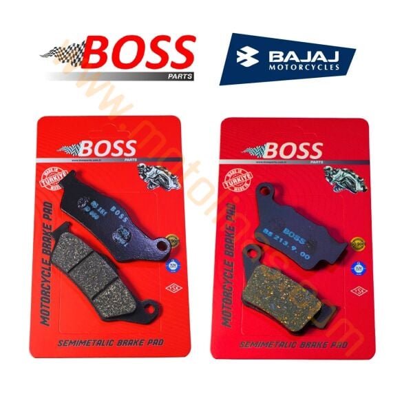 BAJAJ NS200 FREN BALATASI ÖN ARKA SET SİNTERLİ BALATA BOSS MARKA AVRUPA STANDARTLARINDA