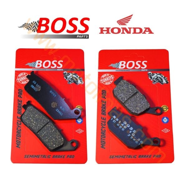 CBR250R FREN BALATASI ÖN ARKA SET SİNTERLİ BALATA BOSS MARKA