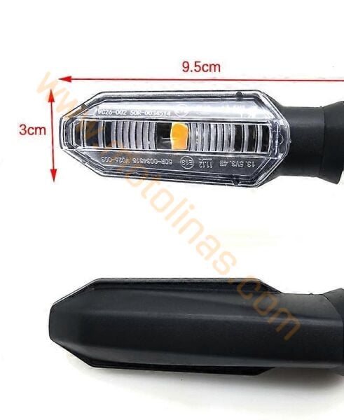 SİNYAL LED KAYAN MODEL SARI IŞIK - CG ÇİTA AGK MOTOSİKLET