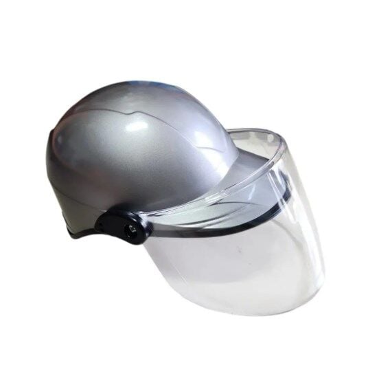 Kask Jokey Gri Fitilli Camlı - Universal
