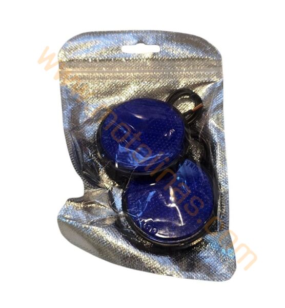 REFLEKTÖR 2 li  YUVARLAK [MAVİ LEDLİ] [2 MOD/ÇAKAR VE DÜZ YANMA]  6 mm