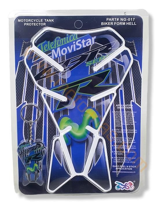 MOTOSİKLET TANK PAD + MASKOT SET, DEPO ÜSTÜ KORUYUCU STİCKER