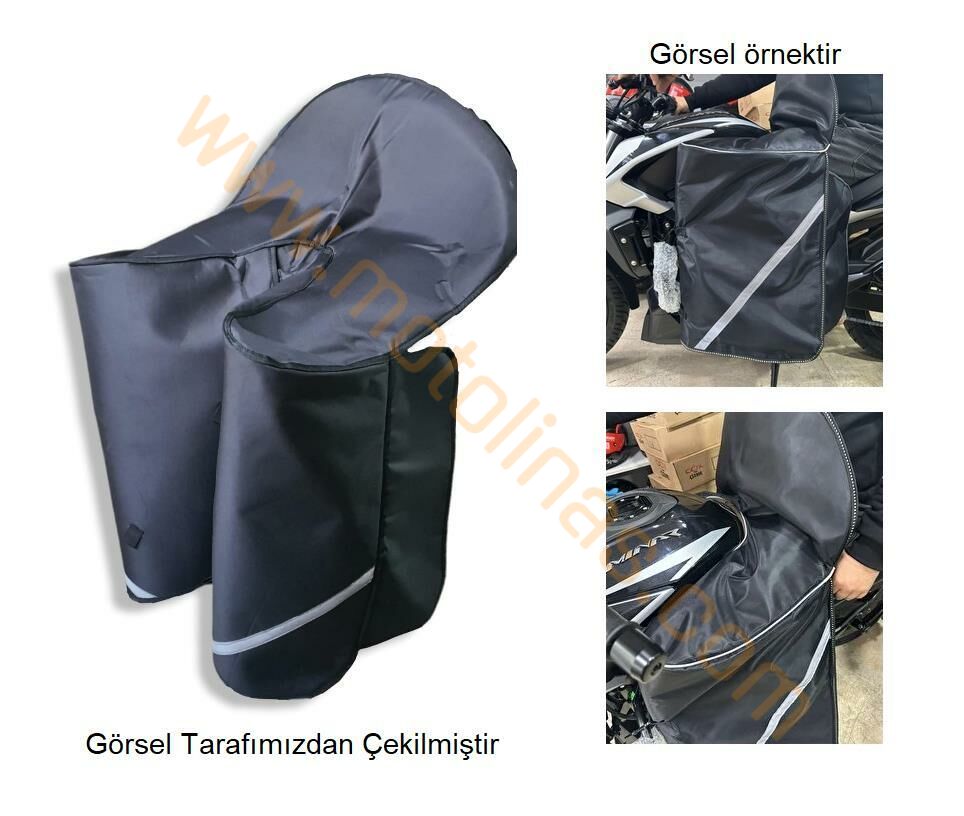 MOTOSİKLET VİTESLİ UNİVERSAL DİZ ÖRTÜSÜ TERMAL-İMPERTEKS KUMAŞ