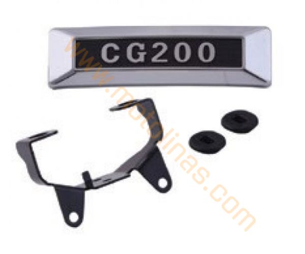 CG ÖN AMBLEM CG200 YAZILI ARAPATLAR DAHİL SET