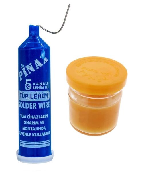 Lehim Teli 1.2mm Ve Lehim Pastası 4 0gr Set - Servis Ekipman