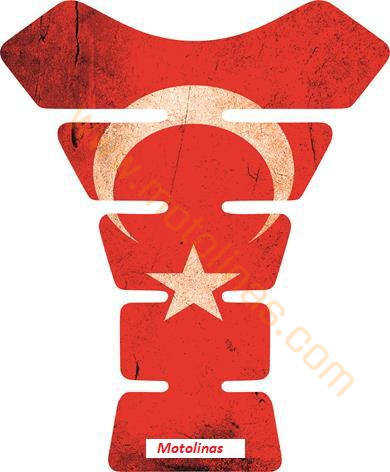 TANKPAD UNİVERSAL TÜRK BAYRAKLI AKSESUAR