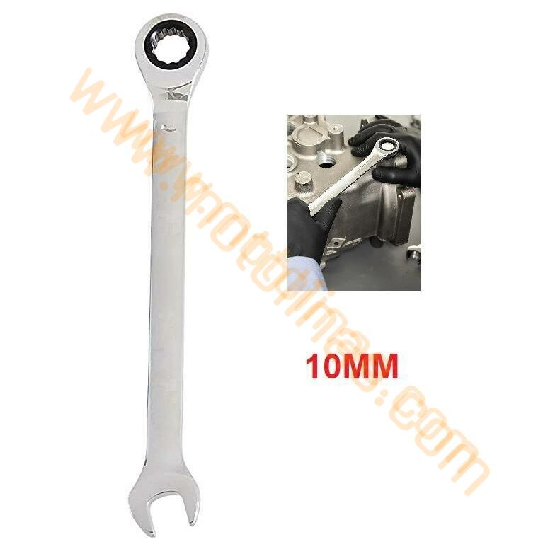 AÇIK ANAHTAR, KAPALI CIRCIR MODEL [10mm] MOTOSİKLET SERVİS TAMİR EKİPMAN