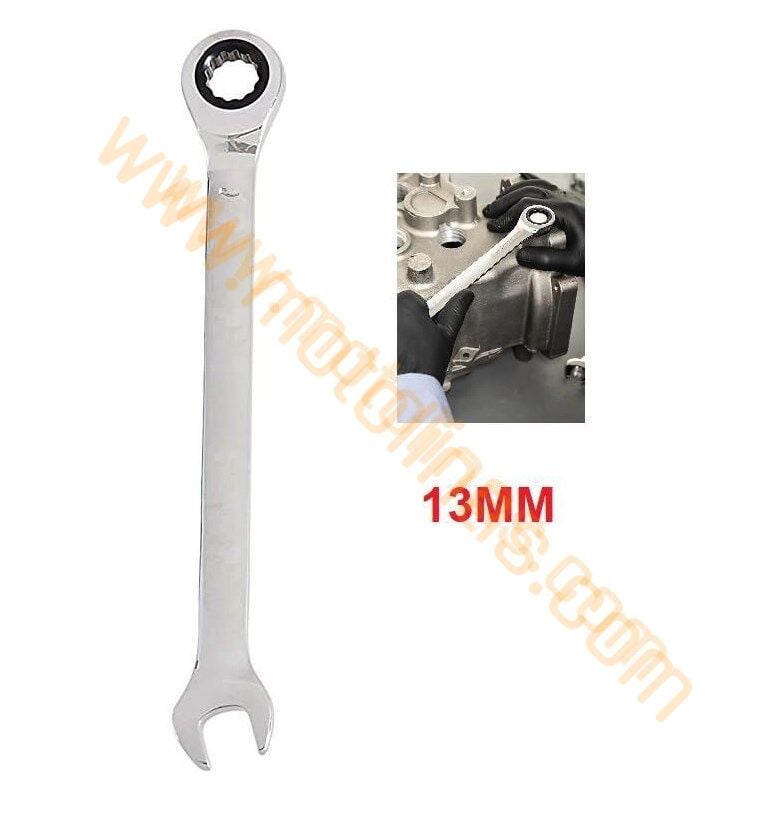 AÇIK ANAHTAR, KAPALI CIRCIR MODEL [13mm] MOTOSİKLET SERVİS TAMİR EKİPMAN
