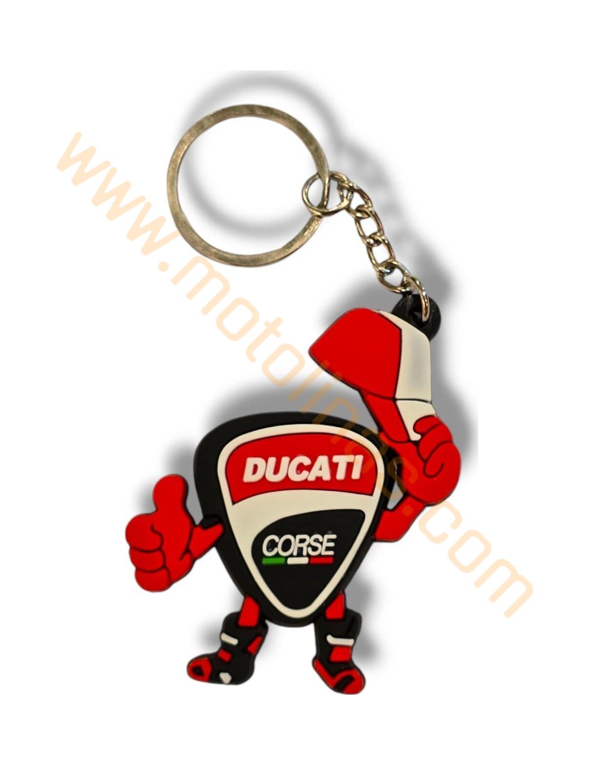MOTOSİKLET UYUMLU ANAHTARLIK MASKOT SİLİKON İTHAL DUCATİ ANAHTARLIK