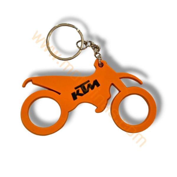 MOTOSİKLET UYUMLU ANAHTARLIK MASKOT SİLİKON İTHAL KTM ANAHTARLIK