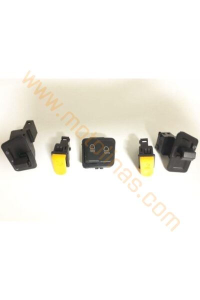 CUP MOTOR DÜĞME SETİ KOMPLE 5 PARÇA SET GİDON DÜĞME SETİ