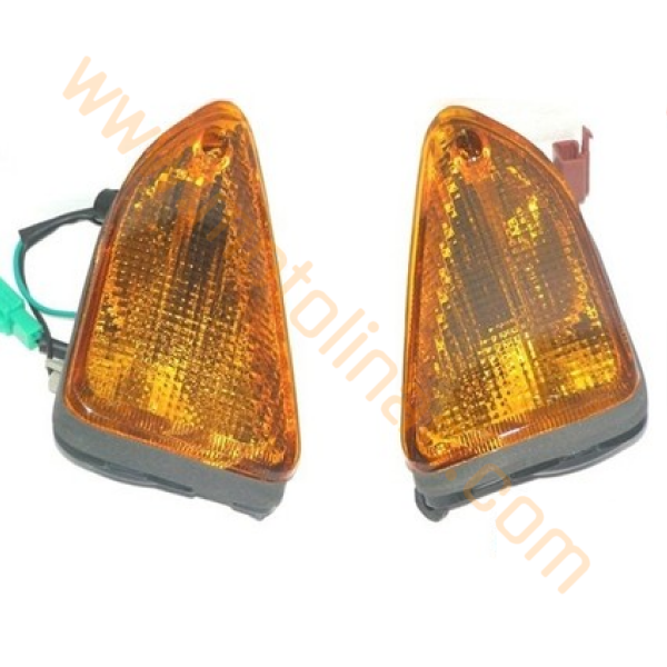 Yamaha Ybr Sinyal Ön Set Sarı Cam , Ybr 2004 Ön Sinyalleri