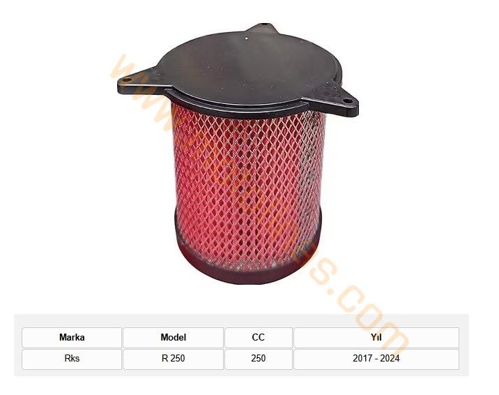 HAVA FİLTRESİ [BSRK1] PERFORMANS- RKS R250 2017-2025 UYUMLU