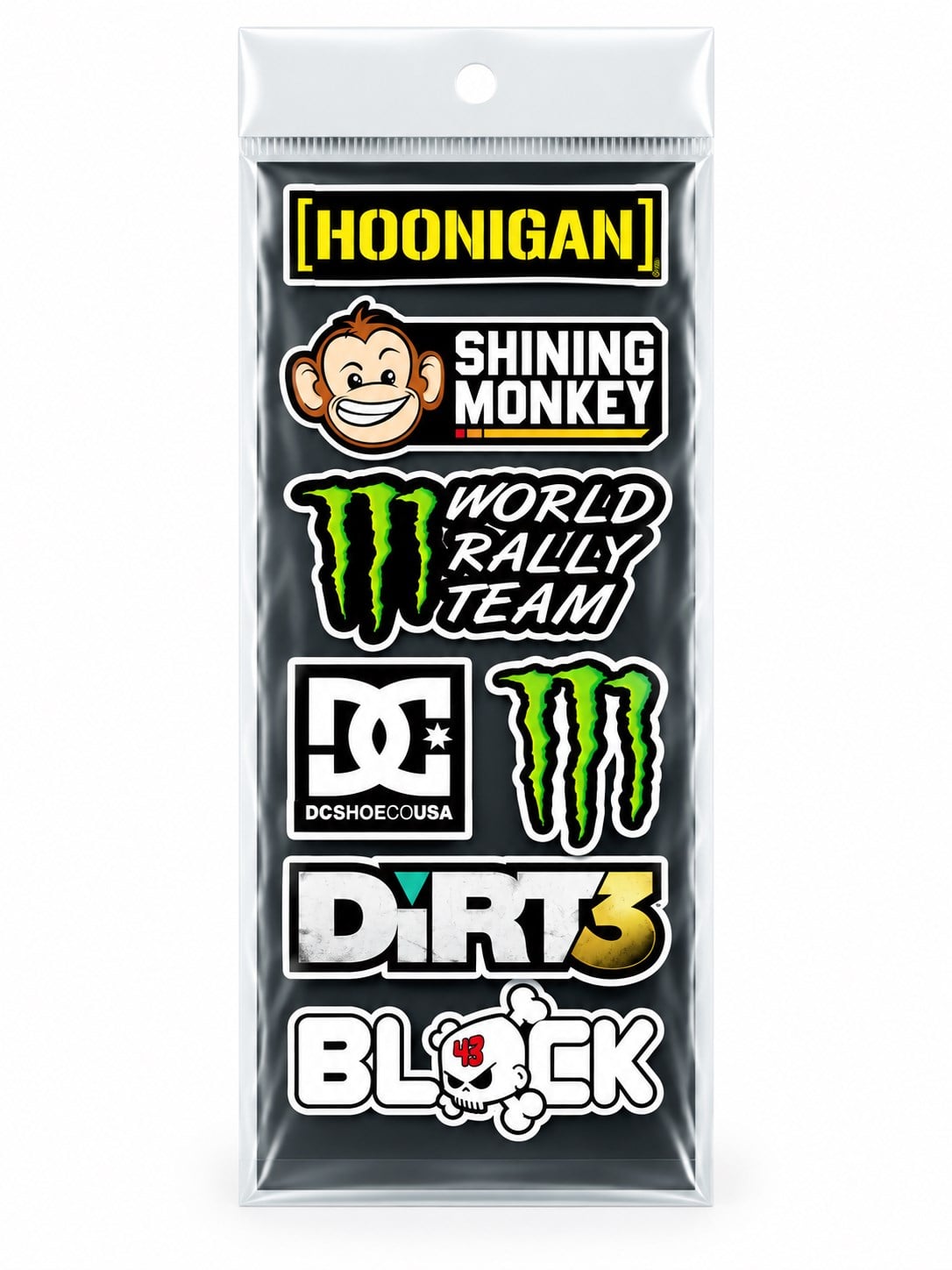 Motosiklet Sponsor Sticker Etiket Seti Fosforlu Folyo Kask Grenaj Model 3