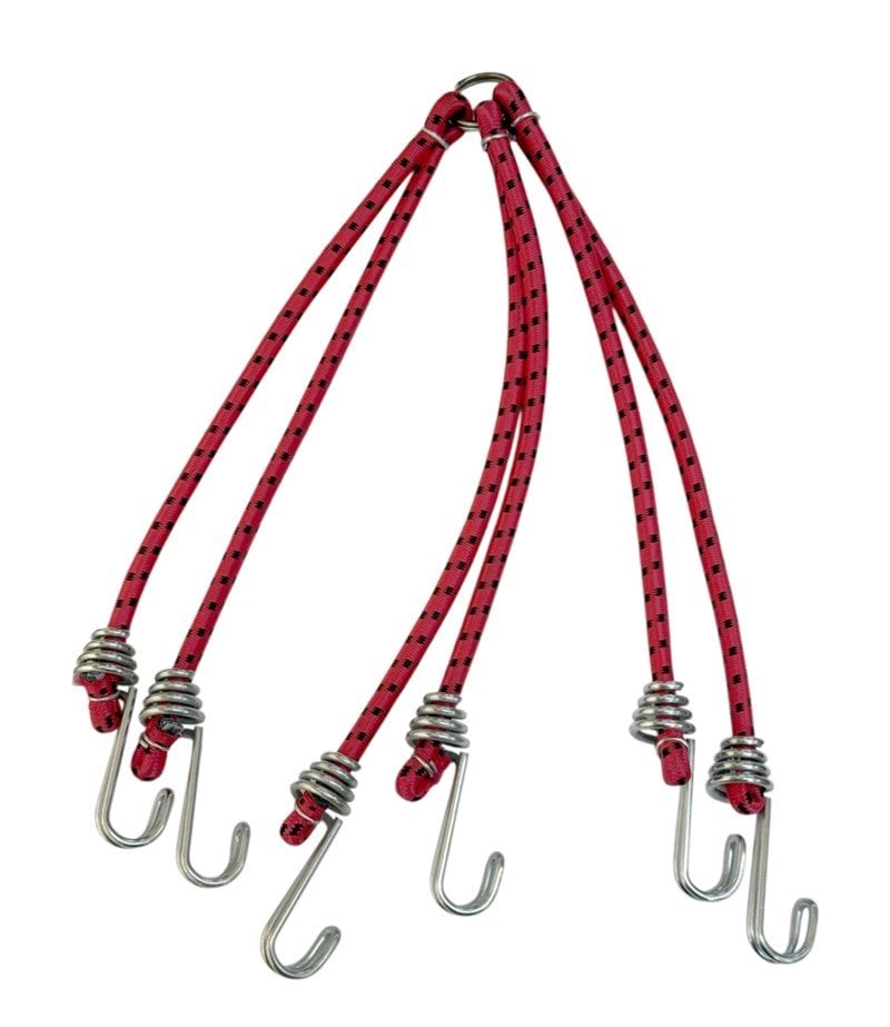 Ahtapot Bagaj Lastiği 6 Kancalı Motosiklet Yük Sabitleyici 1 adet