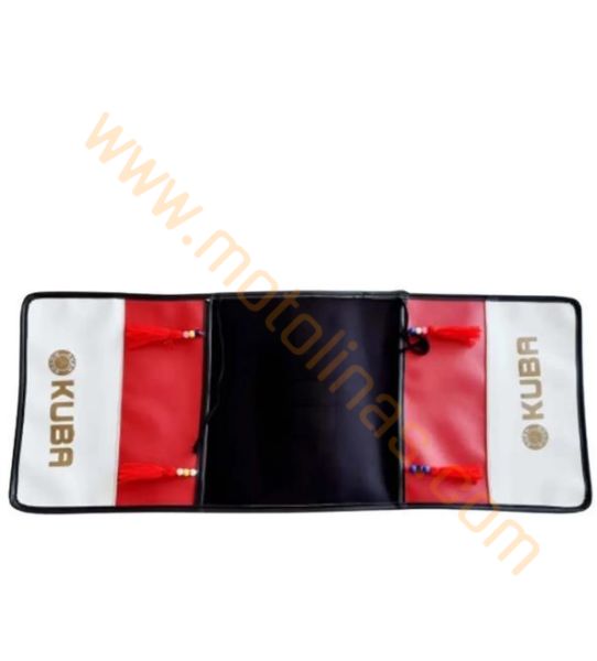 BİSİKLET MOTOSİKLET SÜS HEYBESİ DERİ 32x90cm KUBA UYUMLU