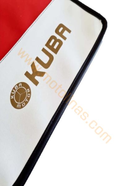 BİSİKLET MOTOSİKLET SÜS HEYBESİ DERİ 32x90cm KUBA UYUMLU